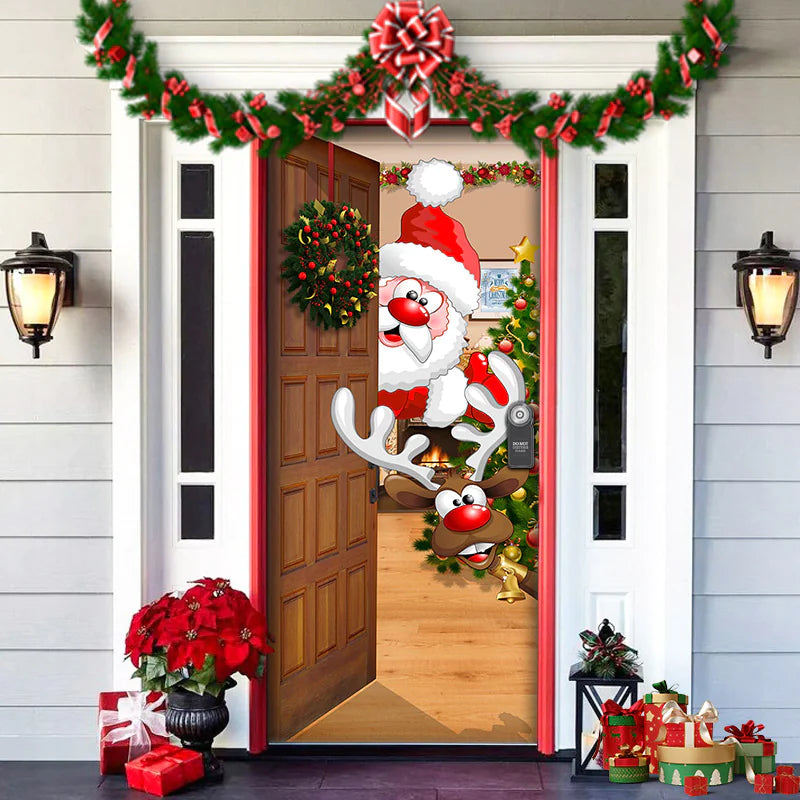 Christmas Themed Door Decoration